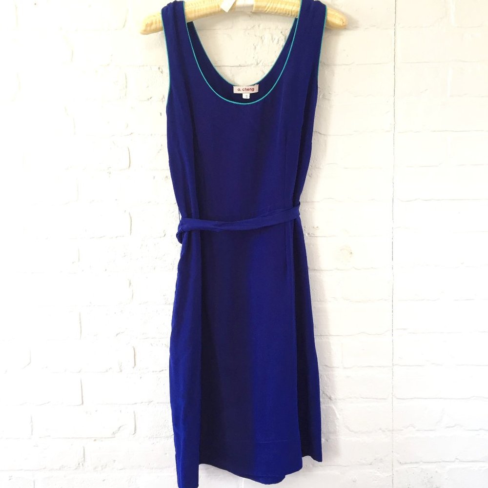 A. Cheng Silk Dress
